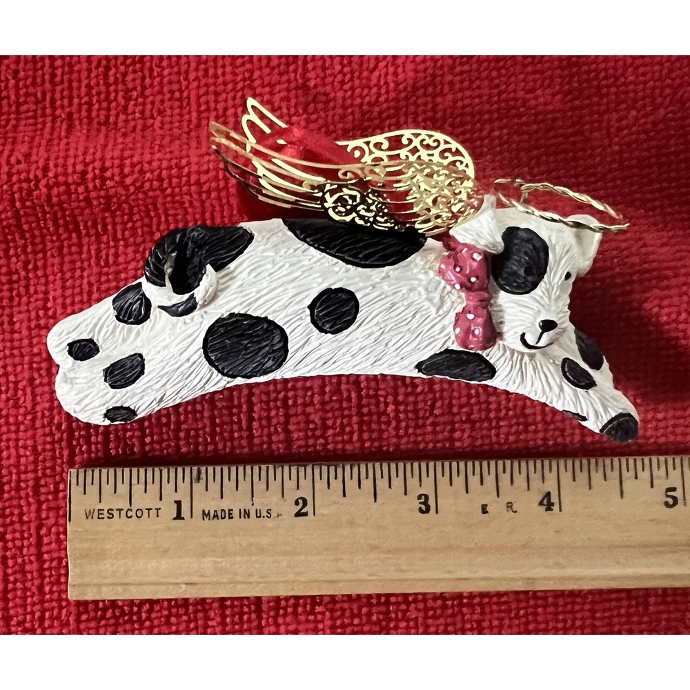 Avon Gift Collection Angel Pet Dog Ornament VINTAGE 1997‎